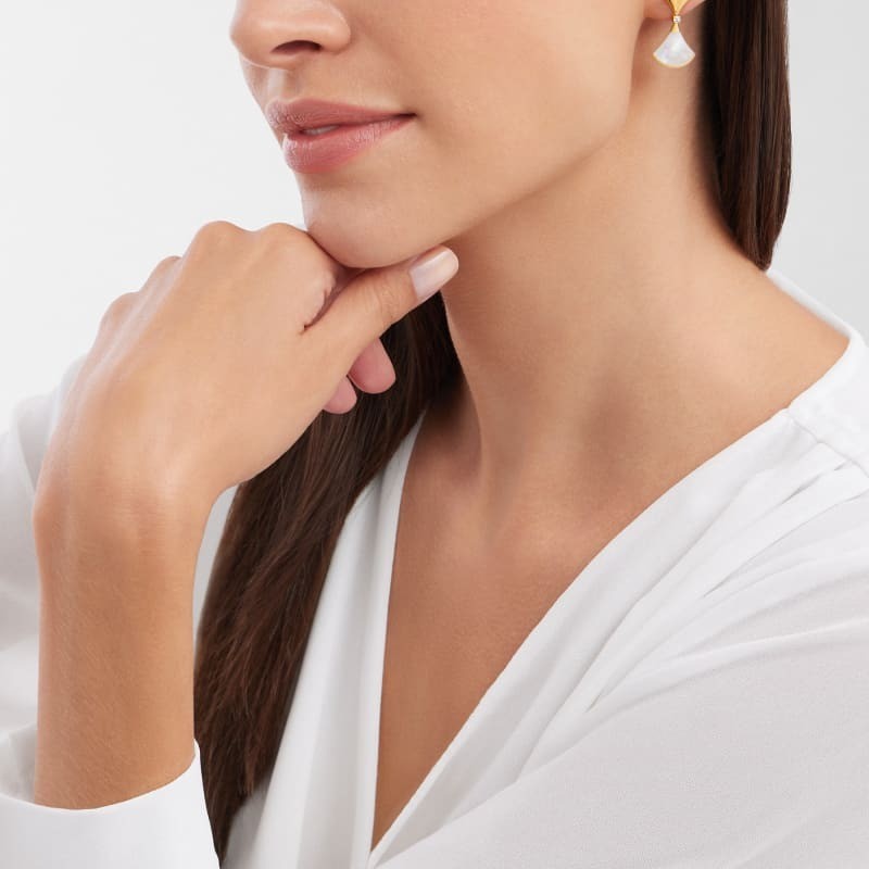 Bvlgari Divas’ Dream Earrings Yellow Gold For Women 357513 - Vipfasbags