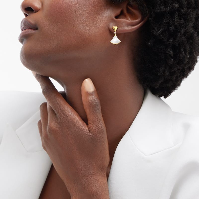 Bvlgari Divas’ Dream Earrings Yellow Gold For Women 357513 - Vipfasbags