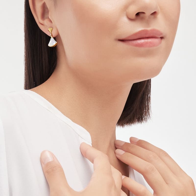 Bvlgari Divas’ Dream Earrings Yellow Gold For Women 357513 - Vipfasbags