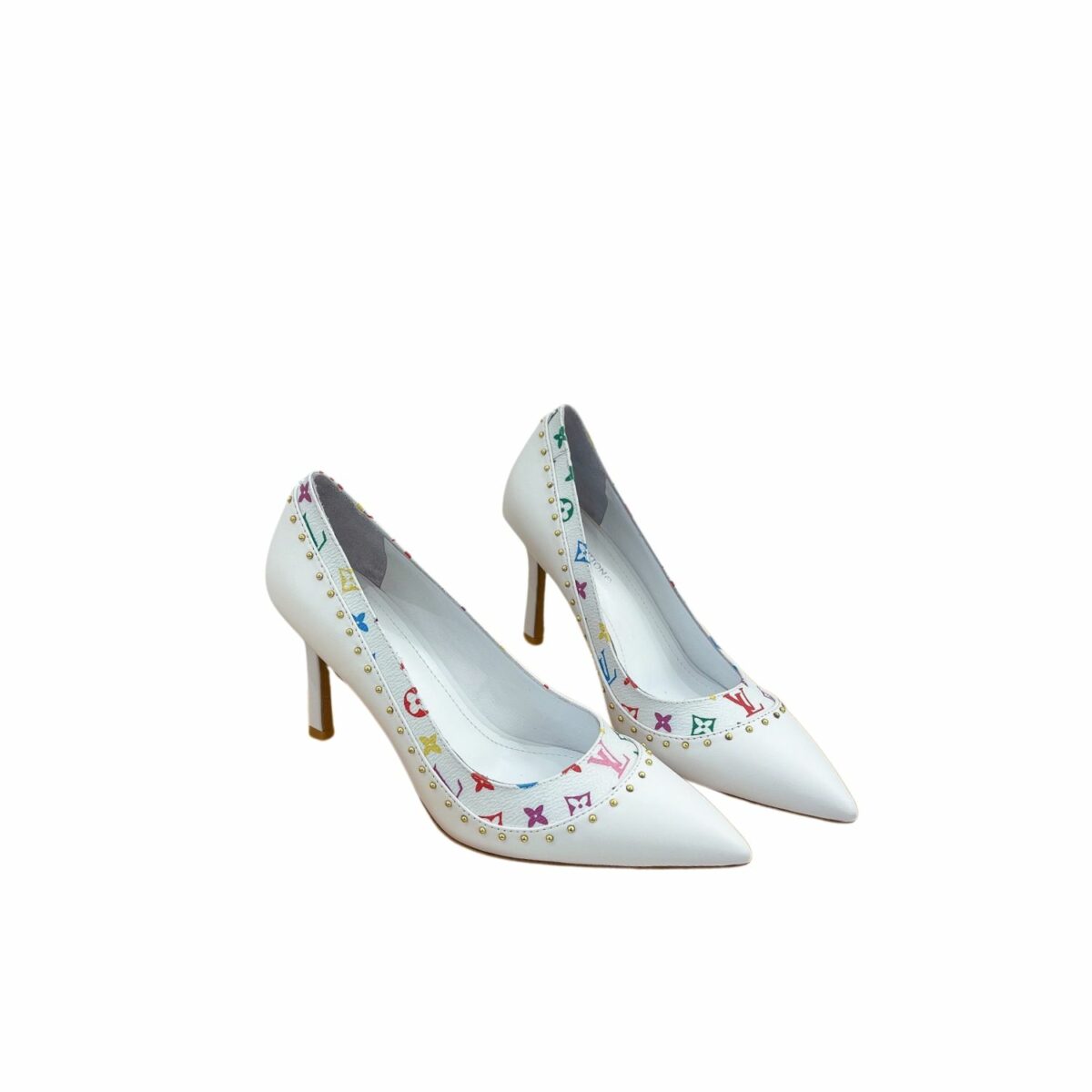 Louis Vuitton Signature Pump White For Women
